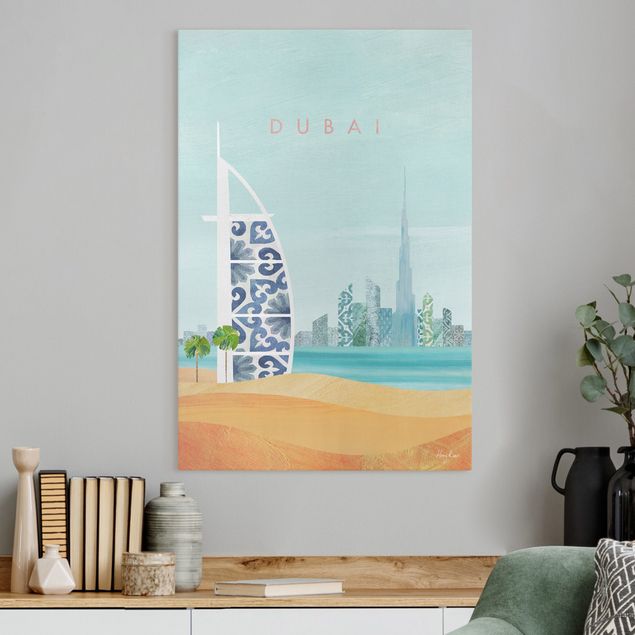Quadri Dubai Poster di viaggio - Dubai