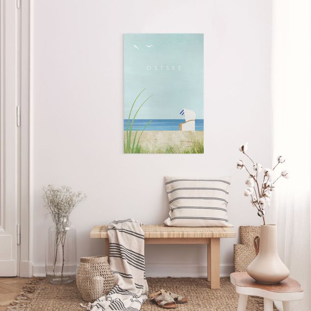 Stampe su tela paesaggio Poster di viaggio - Mar Baltico