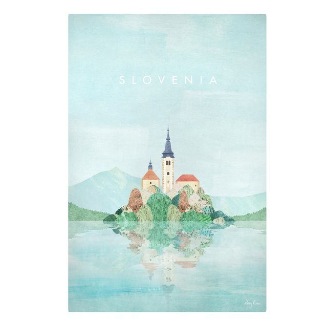 Riproduzioni su tela quadri famosi Poster di viaggio - Slovenia