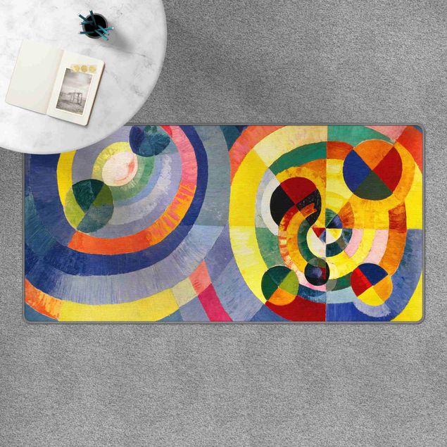 Tappeti moderni colorati Robert Delaunay - Forme circulaire