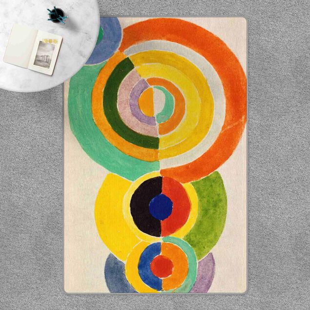 Tappeti colorati Robert Delaunay - Ritmo I