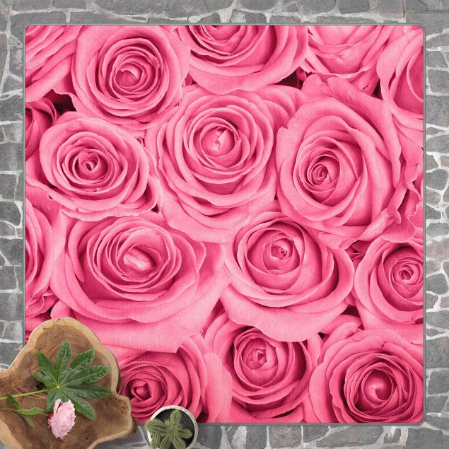 Tappeti fucsia Rose color rosa