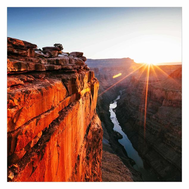 Carta da parati - Sole nel Grand Canyon