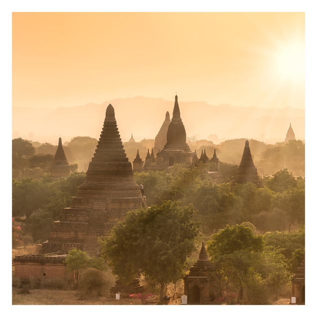 Carta da parati - Tramonto su Bagan