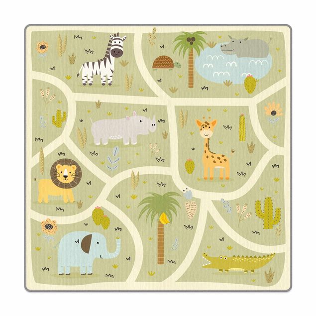 Tappeti  - Safari - La varietà di animali