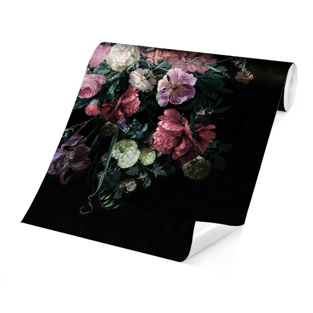 Carta da parati - Jan Davidsz De Heem - Dark Flower Bouquet