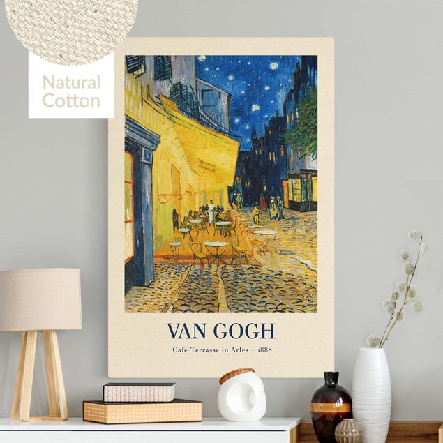 Riproduzione quadri su tela Vincent van Gogh - Terrazza del caffè ad Arles - Edizione da museo