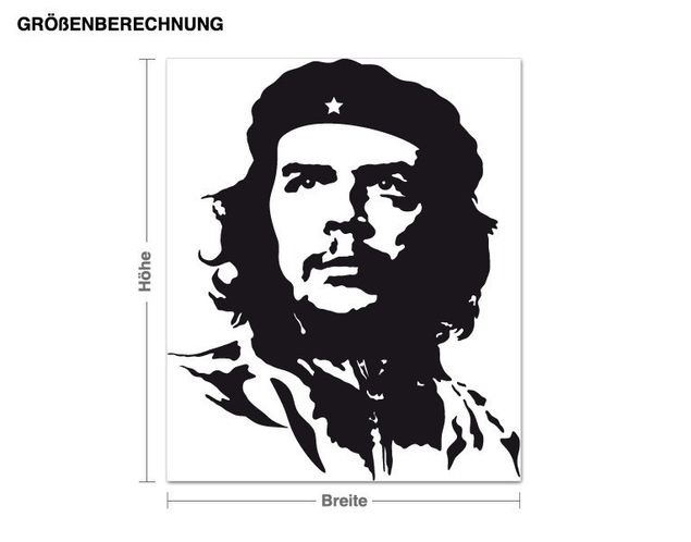 Adesivo murale - Che Guevara