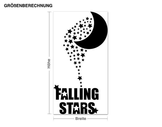 Adesivo murale - Falling Stars