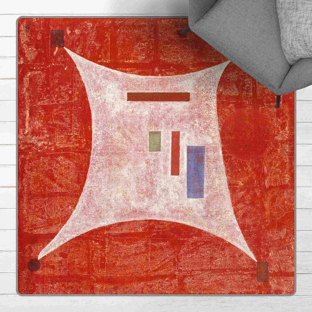 Tappeto moderno astratto Wassily Kandinsky - Quattro angoli