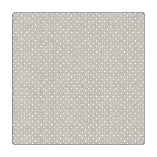 Tappeti  - Punti bianchi su grigio