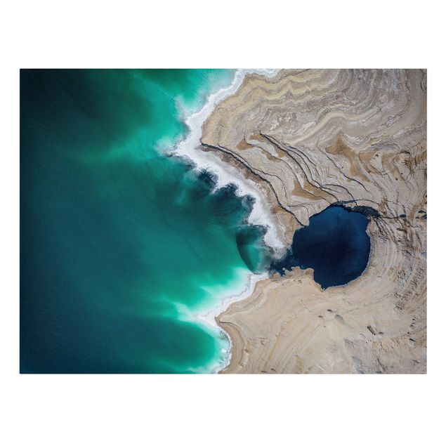 Quadri su tela Baia costiera selvaggia in Israele