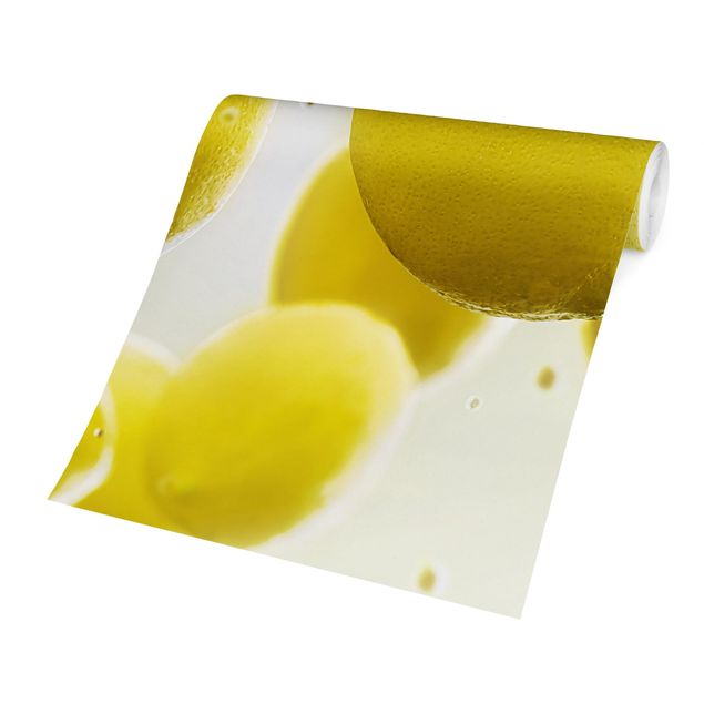 Carta da parati - Lemon in water
