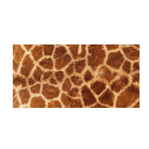 Tappeto salotto marrone Pelliccia di giraffa