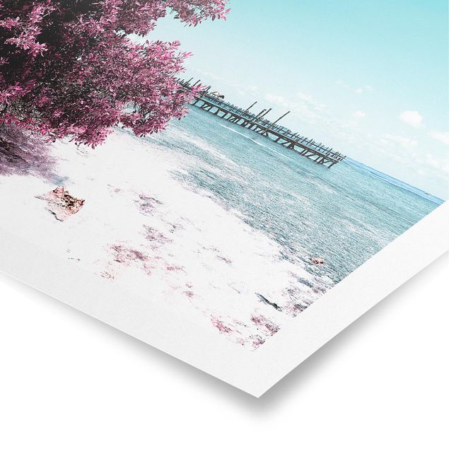 Poster - Paradise Beach Isla Mujeres - Orizzontale 2:3