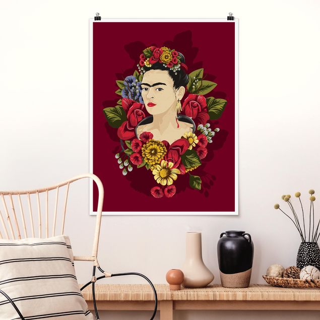 stampe animali Frida Kahlo - Rose