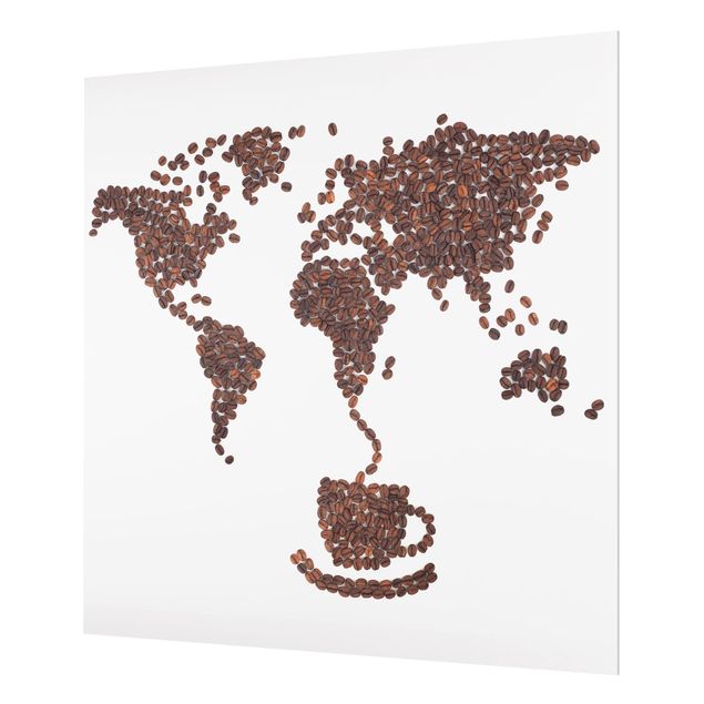 Paraschizzi in vetro - Coffee around the world