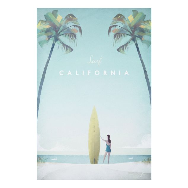 Stampa su Forex - Poster di viaggio - California - Verticale 3:2