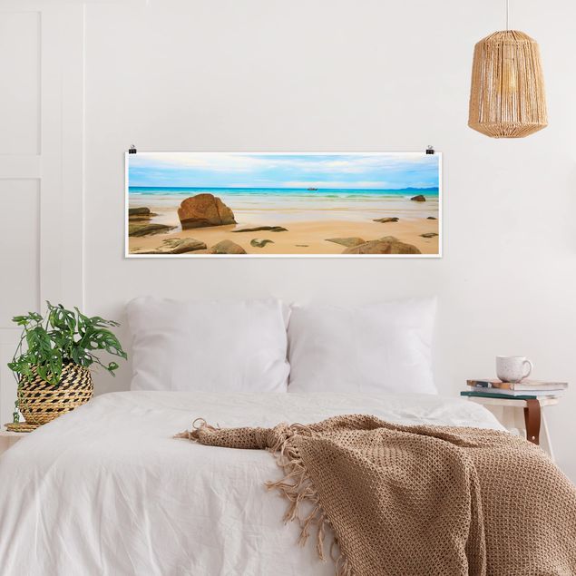 Poster - The Beach - Panorama formato orizzontale