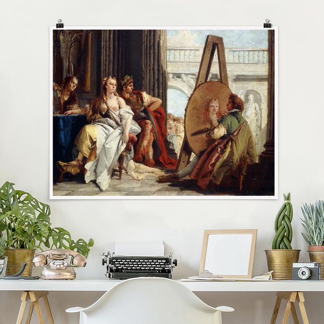 Quadri animali Giovanni Battista Tiepolo - Alessandro Magno