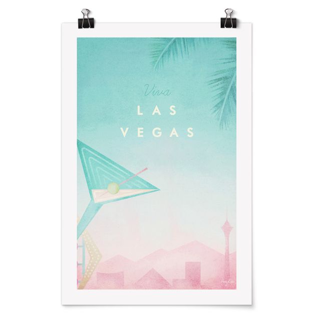 Poster - Poster Viaggi - Viva Las Vegas - Verticale 3:2