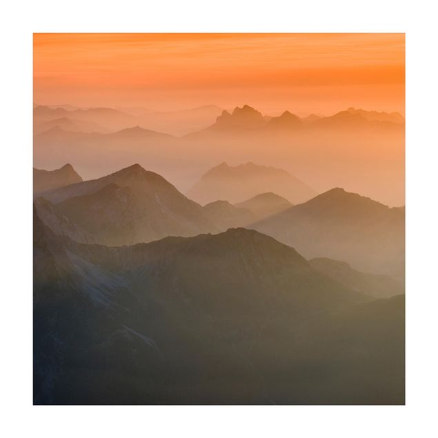 Tappeti effetto naturale Vista dal monte Zugspitze