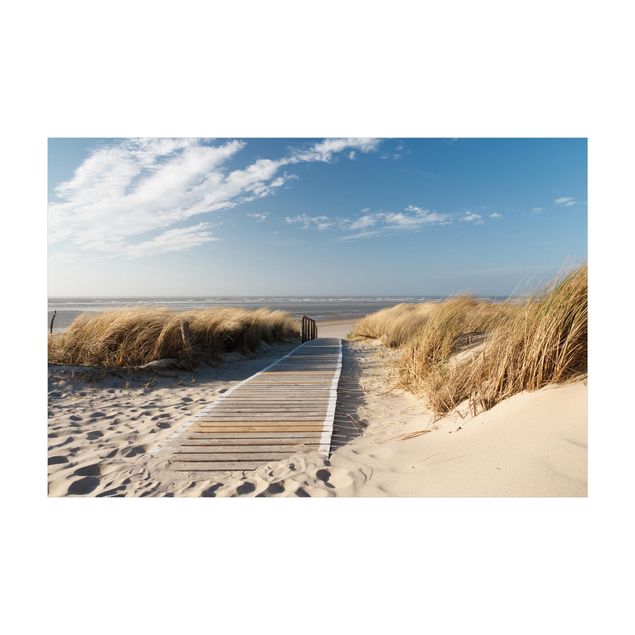 Tappeti crema Spiaggia del Mar Baltico