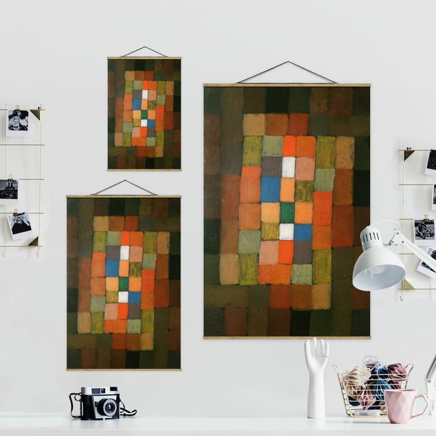 Foto su tessuto da parete con bastone - Paul Klee - Aumento - Verticale 3:2