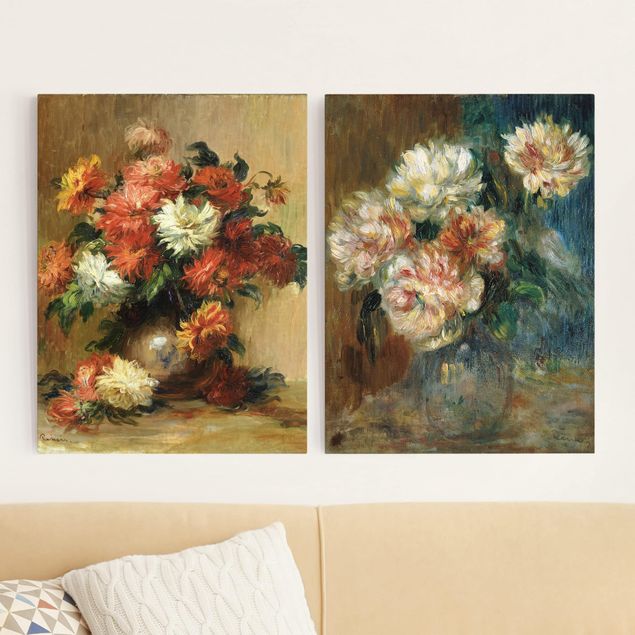 Riproduzione quadri su tela Auguste Renoir - Vasi