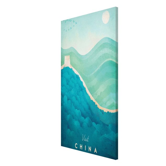 Lavagna magnetica - Poster di viaggio - Cina - Formato verticale 4:3