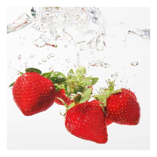 Paraschizzi in vetro - Strawberry Water