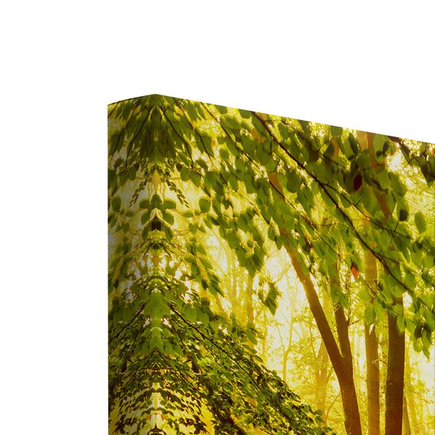 Stampa su tela 3 parti - Autumn Forest - Trittico da galleria