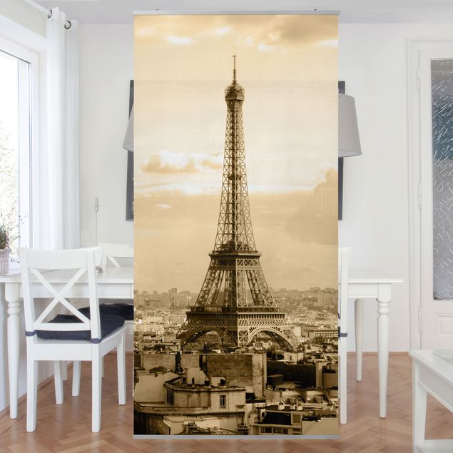 Tenda a pannello I Love Paris 250x120cm