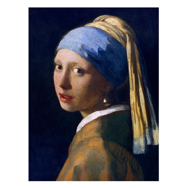 Jan Vermeer Van Delft quadri Jan Vermeer Van Delft - Ragazza con l'orecchino di perla