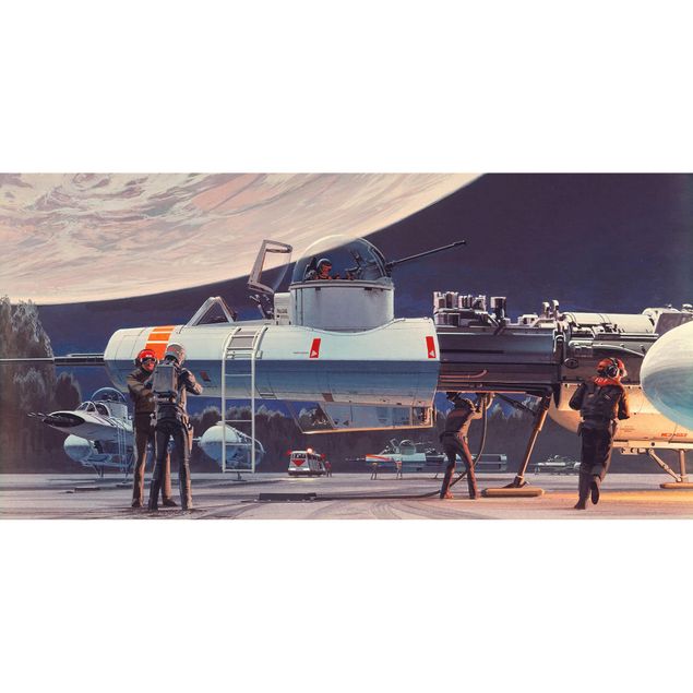 Carta da parati|Star Wars Classic RMQ Yavin Hangar