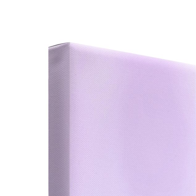 Stampa su tela 3 parti - Purple Orchid On Water - Trittico