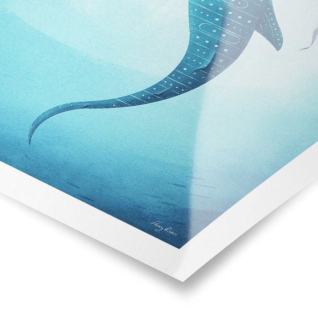 Poster - Lo squalo balena - Verticale 3:2