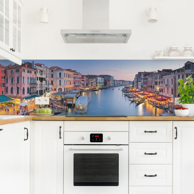 rivestimento adesivo cucina Sera sul Canal Grande a Venezia