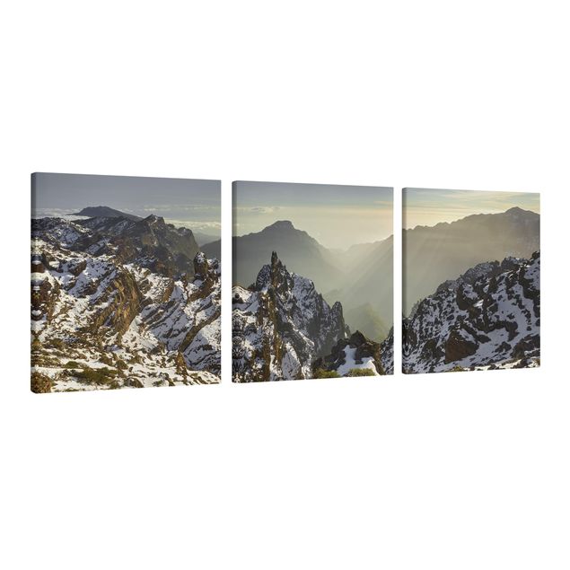 Stampa su tela - Mountains In La Palma - Quadrato 1:1