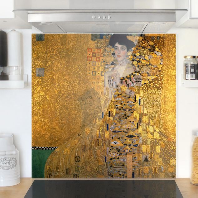 paraschizzi vetro magnetico Gustav Klimt - Ritratto di Adele Bloch-Bauer I