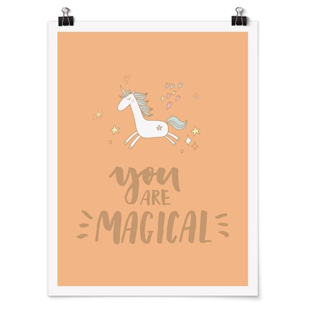 Poster - Tu sei magico Unicorno - Verticale 4:3