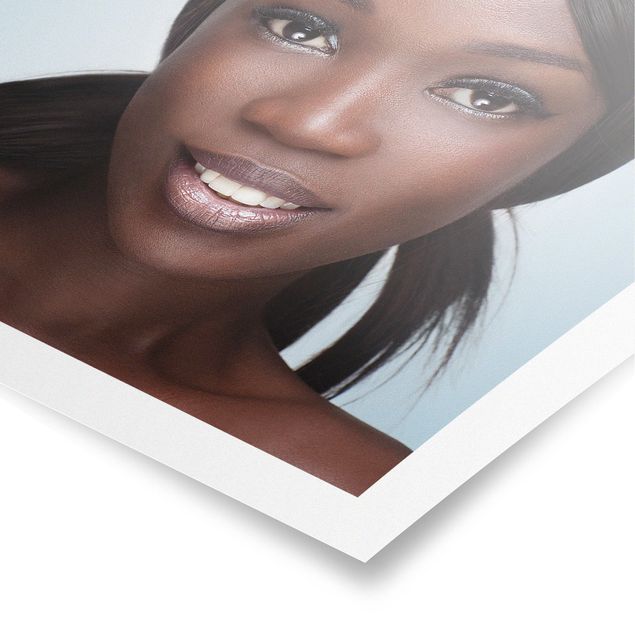 Poster - Black Beauty Close Up - Quadrato 1:1