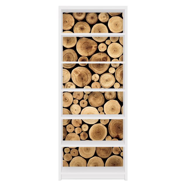 Carta adesiva per mobili IKEA - Billy Libreria - Homey Firewood