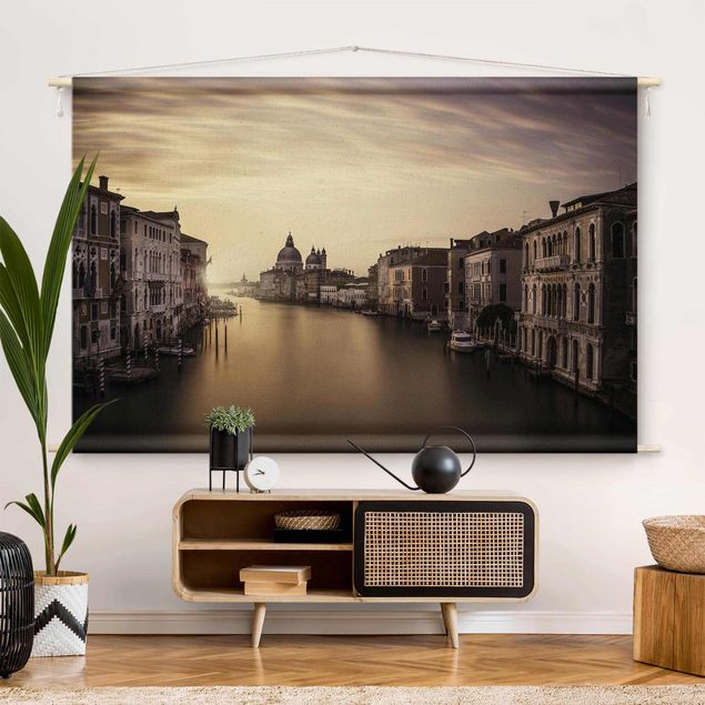 Arazzi da parete moderno Atmosfera serale a Venezia