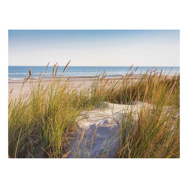 Stampa su alluminio spazzolato - Beach Dune Al Mare - Orizzontale 3:4