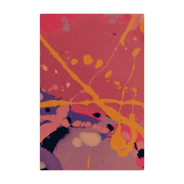 Tappetino di sughero - Paesaggio colorato astratto - Formato verticale 2:3