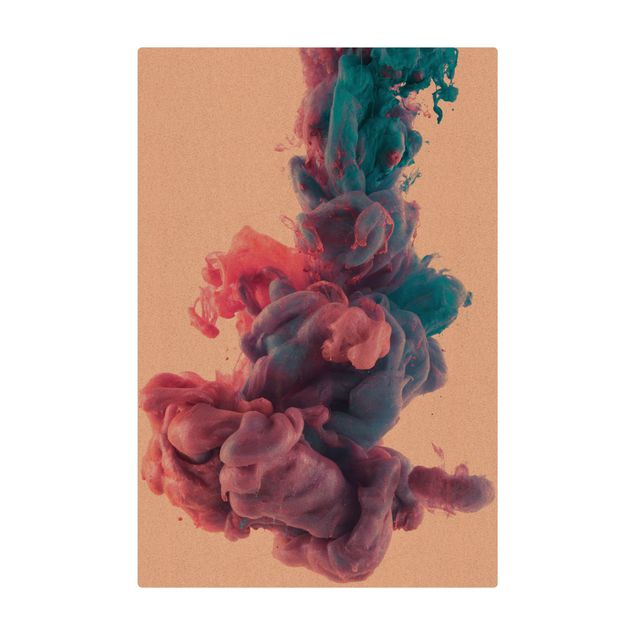 Tappetino di sughero - Colore astratto liquido - Formato verticale 2:3