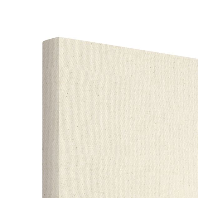 Quadro su tela naturale - Forme astratte - Cerchi in beige - Formato verticale 3:4