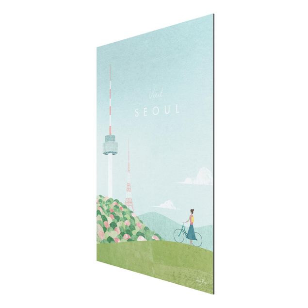 Stampa su alluminio - Poster di viaggio - Seul
