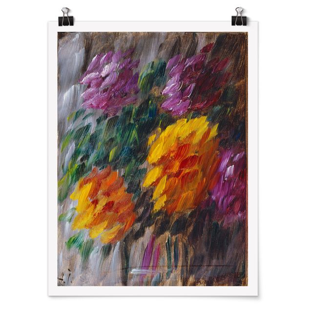 Poster - Alexej Von Jawlensky - Crisantemi dalla tempesta - Verticale 4:3